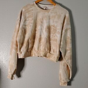 Culpos Inc Women Long Sleeve Crop Sweatshirt  Size XL